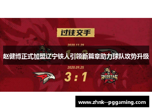 赵健博正式加盟辽宁铁人引领新篇章助力球队攻势升级
